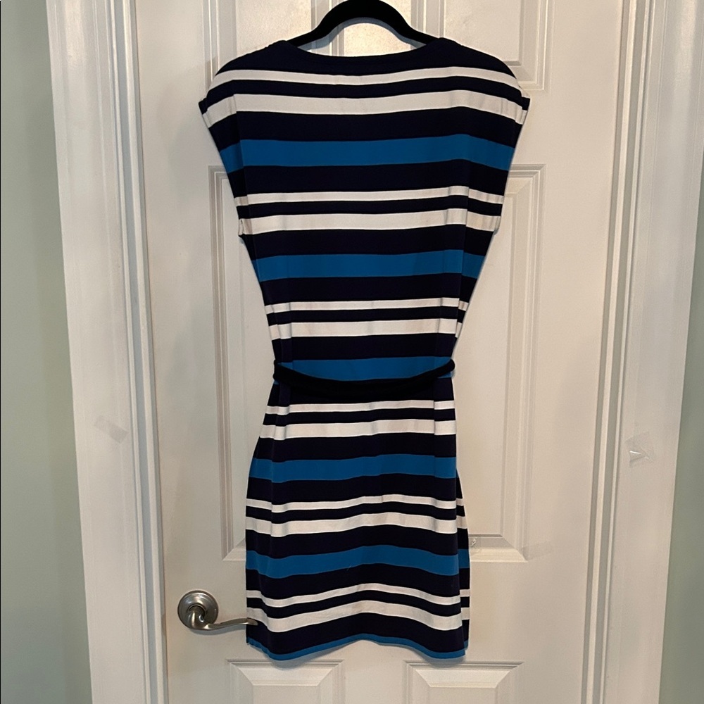Tommy Hilfiger Navy and White Striped Dress - Picture 5 of 5